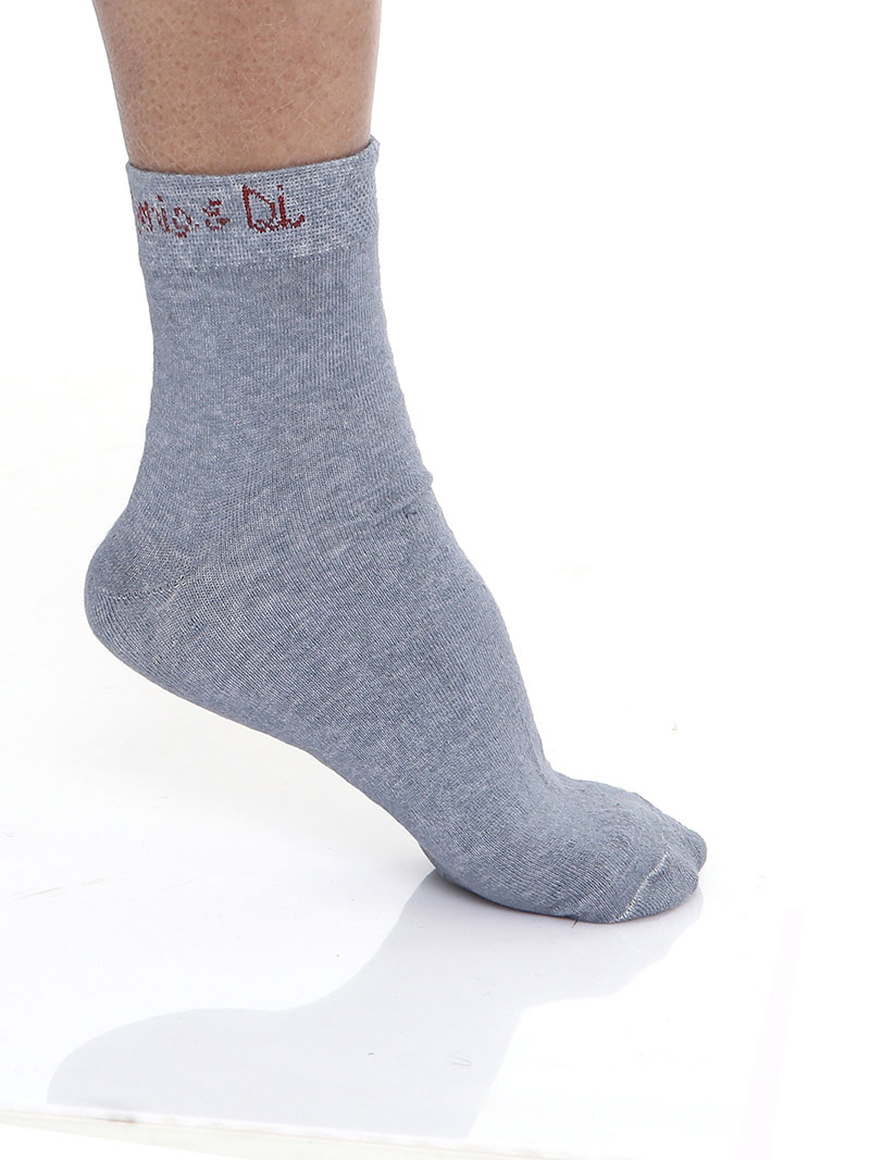 Grey Socks by Denis & Di
